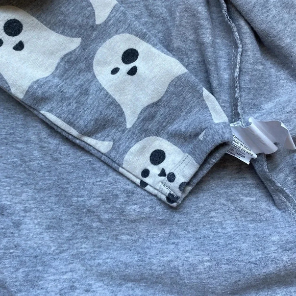 Monica + Andy On the Go One-Piece Halloween Ghost 3-6m - Picture 6 of 7